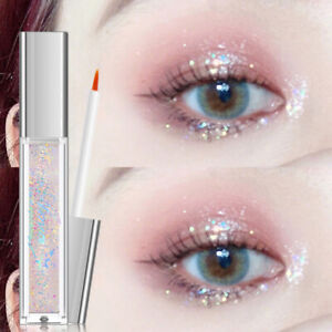 10 Colors Shimmer Glow Glitter Single Liquid Eyeshadow Makeup Beauty Cosmetics