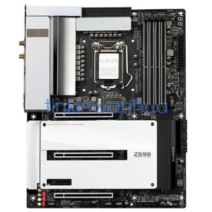 For Gigabyte Z590 VISION D Motherboard LGA1200 DDR4 DP+HDMI ATX Tested OK - Afbeelding 1 van 4