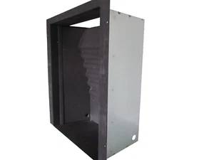 GALLERY LIVING FLAME RIBBED INSET DECORATIVE GAS FIRE MAGNETIC HOT BOX - Picture 1 of 6