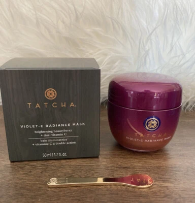 New TATCHA Violet-C Radiance Mask 1.7 fl oz  Anti-Aging Brightening - Image 1 of 4