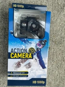 HD 1080P Action Camera Camcorder 2" Helmet Handlebar DV Cam Waterproof US - Picture 1 of 2
