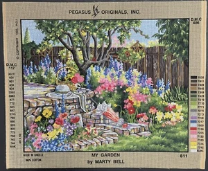 My Garden Needlepoint Canvas - Picture 1 of 1