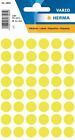 Herma 1854 Etikett ∅ 13mm Farbpunkt gelb selbstklebend VE=540 Markierungspunkte