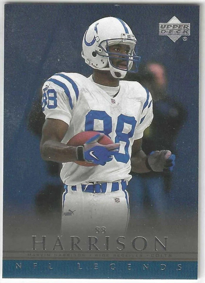 2000 Upper Deck Legends #29 Marvin Harrison Indianapolis Colts HOF Syracuse - Image 1 of 1