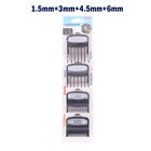 4 Pcs Hair Clipper Set Limit Comb Guide Trimmer Guards Attachment Barber g