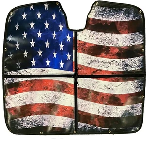 Premium Kenworth T660 Old Glory Winter Front - Picture 1 of 3