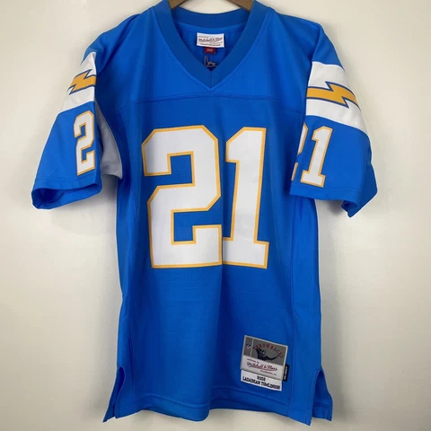 Mitchell & Ness NFL Ladainian Tomlinson LA  Chargers Blue Legacy Jersey Sz 36 S Cover