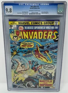 Invaders #1 CGC 9.8 1975 Story cont. from Giant-Size Invaders #1 Marvel Comics - Picture 1 of 3