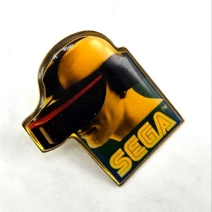 Rare 1991 SEGA VR Headset Lapel Pin Promo Video Gaming Souvenir Pinback Costume - Picture 1 of 3