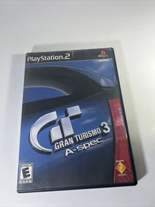 Gran Turismo 3 A-Spec (Sony PlayStation 2) CIB mit Handbuch getestet funktioniert PS2 - Bild 1 von 6