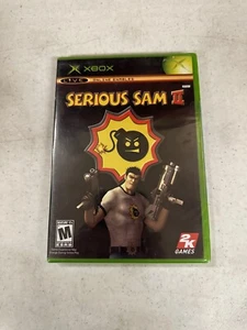 XBOX - SERIOUS SAM II 2 Game COMPLETE New FACTORY SEALED Y-Folds Factory Sealed - Picture 1 of 6