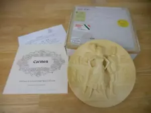 Plato de alabastro Bradford Exchange 'Carmen' Museo Teatrale alla Scala - Imagen 1 de 10