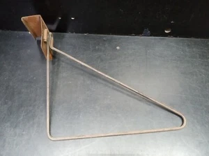 Barra para colgar ropa de metal sobre la puerta vintage de los años 40 puerta de ancho máximo 1 3/8" - Imagen 1 de 5