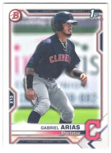 2021 Bowman Gabriel Arias #BP-89 Prospects RC - Picture 1 of 2