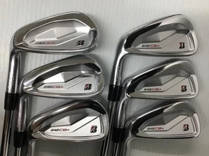 Lefty Bridgestone 242CB+ Iron Set 6pcs 5-Pw Flex S Stiff Dynamic Gold 105 S200 - Picture 1 of 6