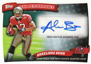 2010 Topps Football "Peak Performance" Autograph Cards - Picture 1 of 10