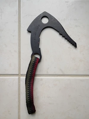Black Diamond Specter Ice Hook Gen 1  w/Chouinard Sling  Ice Climbing - Image 1 of 2