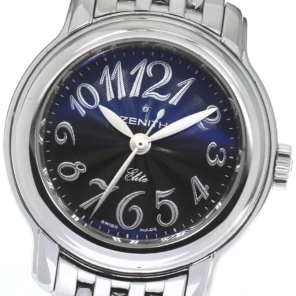 ZENITH babystar open elite 03.1220.67 black Dial Automatic Ladies Watch_810212 - Image 1 of 4