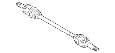 Genuine Mitsubishi Axle Assembly 3715A405 - Image 1 of 2