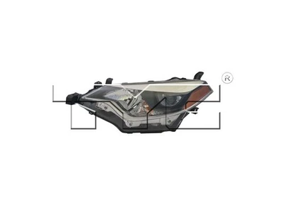 Compuesto de faros laterales izquierdo/conductor para Toyota Corolla 2014-2016 TYC TO2502216 Foto 1 de 4