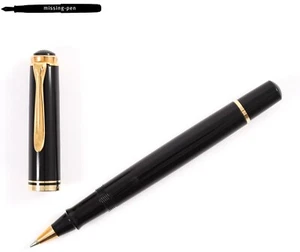 Old Style Pelikan R600 Rollerball Pen in Black Gold - Picture 1 of 7