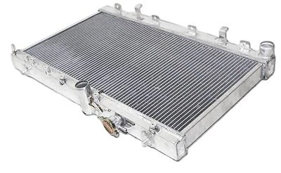 Radiador de rendimiento doble fila 2" solo se adapta a 02-07 Subaru Impreza EJ20 EJ25 MANUAL Foto 1 de 4