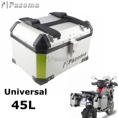 Estuche portaequipajes con bloqueo superior para Harley HONDA BMW Foto 1 de 4