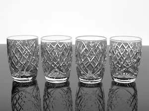 Waterford Donegal 12 Unzen Kristall Doppel Old Fashioned Whisky Gläser - 4er Set - Bild 1 von 9