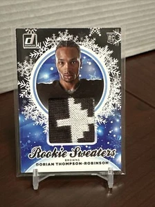 2023 Panini Donruss Rookie Sweaters Dorian Thompson-Robinson #HS-DTR Browns - Picture 1 of 2