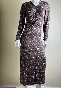 SOFT Joie MARIGOLD Long Floral Dress Sz S. (B.55) - Picture 1 of 7