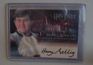 Harry Potter-Harry Melling-Dudley Dursley-POA-Movie-LE-Signature-Autograph Card - Picture 1 of 2