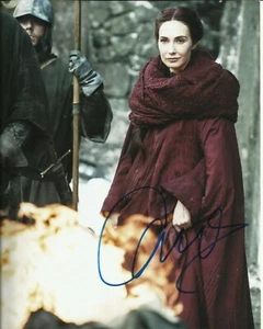 FOTO SEXY FIRMADA CARICE VAN HOUTEN JUEGO DE TRONOS (1) TAMBIÉN CERTIFICADA ACOA - Imagen 1 de 1