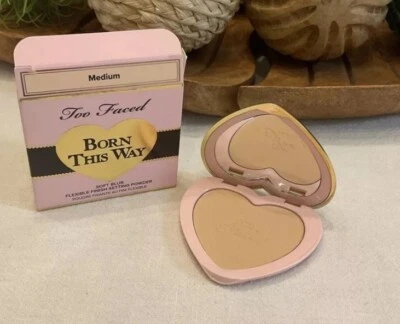 TOO FACED BORN THIS WAY SOFT BLUR FLEXIBLE FINISH SETTING POWDER MEDIUM NEW - Image 1 of 4