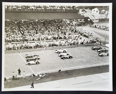 1959 Race Start Indianapolis Indy 500 Official IMS IndyCar 8x10 Photograph - Image 1 of 2
