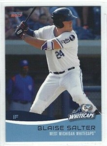 2017 West Michigan Whitecaps (Class A-Detroit Tigers) Blaise Salter