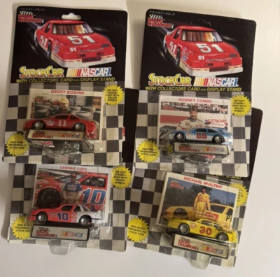 Racing Champions NASCAR 1992 - Lote de 4 - Peines Bodine Waltrip Cope - Nuevo 1/64 Foto 1 de 4