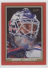 2005-06 Upper Deck Bee Hive Red Henrik Lundqvist #126 Rookie RC HOF