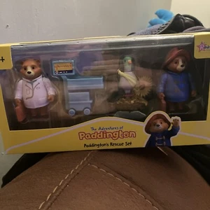 Adventures Of Paddington Bear Paddington's Rescue Set Figures Brand New S44 - Picture 1 of 3