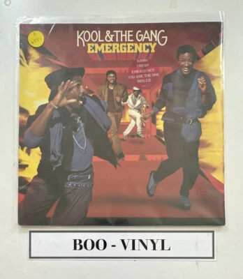KOOL & THE GANG - EMERGENCY - UK DE-LITE RECORDS 1984 - FUNK & SOUL, DISCO VINYL - Bild 1 von 4