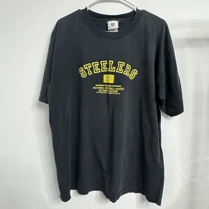 Pittsburgh Steelers T-Shirt Herren XL schwarz gelb Vintage Y2K NFL Football - Bild 1 von 7