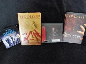LOT 4 TED DEKKER CD AUDIOBOOKS HARDCOVER THRILLER FICTION MYSTERY SUSPENSE BOOKS - Picture 1 of 11