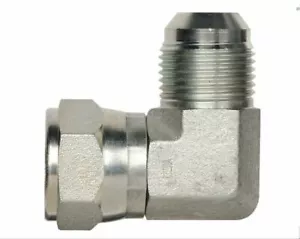 JIC Male Female Elbow 45 and 90° High Strength Forged Steel 37 Degree Taper - Bild 1 von 22