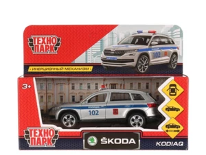 Skoda Kodiaq Russian Police Diecast Model Car Scale 1:36 - Picture 1 of 3