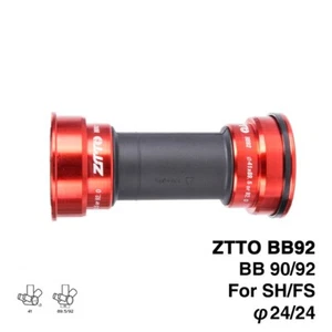 BB92 MTB Press Fit Bottom Bracket 41mm Road Bike PF92 BB86 BB90 BB 24mm Crankset - Picture 1 of 28