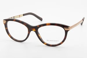 Burberry B2161-Q 3002 Damen Cat Eye Brille Brillengestell Braun Havanna & Gold 51mm - Bild 1 von 8