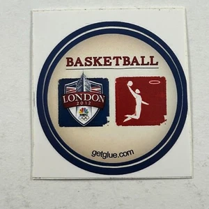 London 2012 Olympiade Basketball Sticker Runde - Bild 1 von 2