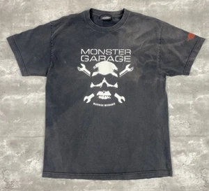 vintage MONSTER GARAGE t shirt MAVERICK MECHANIC JESSE JAMES TV SHOW Y2K 2000s - Picture 1 of 10