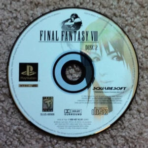Final Fantasy VIII (PlayStation 1, 1999) Black Label - Disc 2 Only - Picture 1 of 2