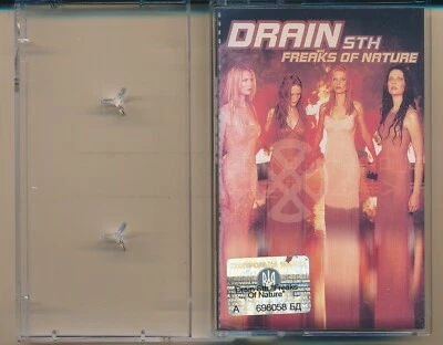 Drain Freaks Of Nature 1999 2003  Cassette  Made in Ukraine NM  metal - Image 1 of 4