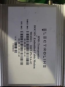 Electroline HMS Transponder DOCSIS 2.0 Embedded Cable Modem DHT-PS-NA-02 - Picture 1 of 3